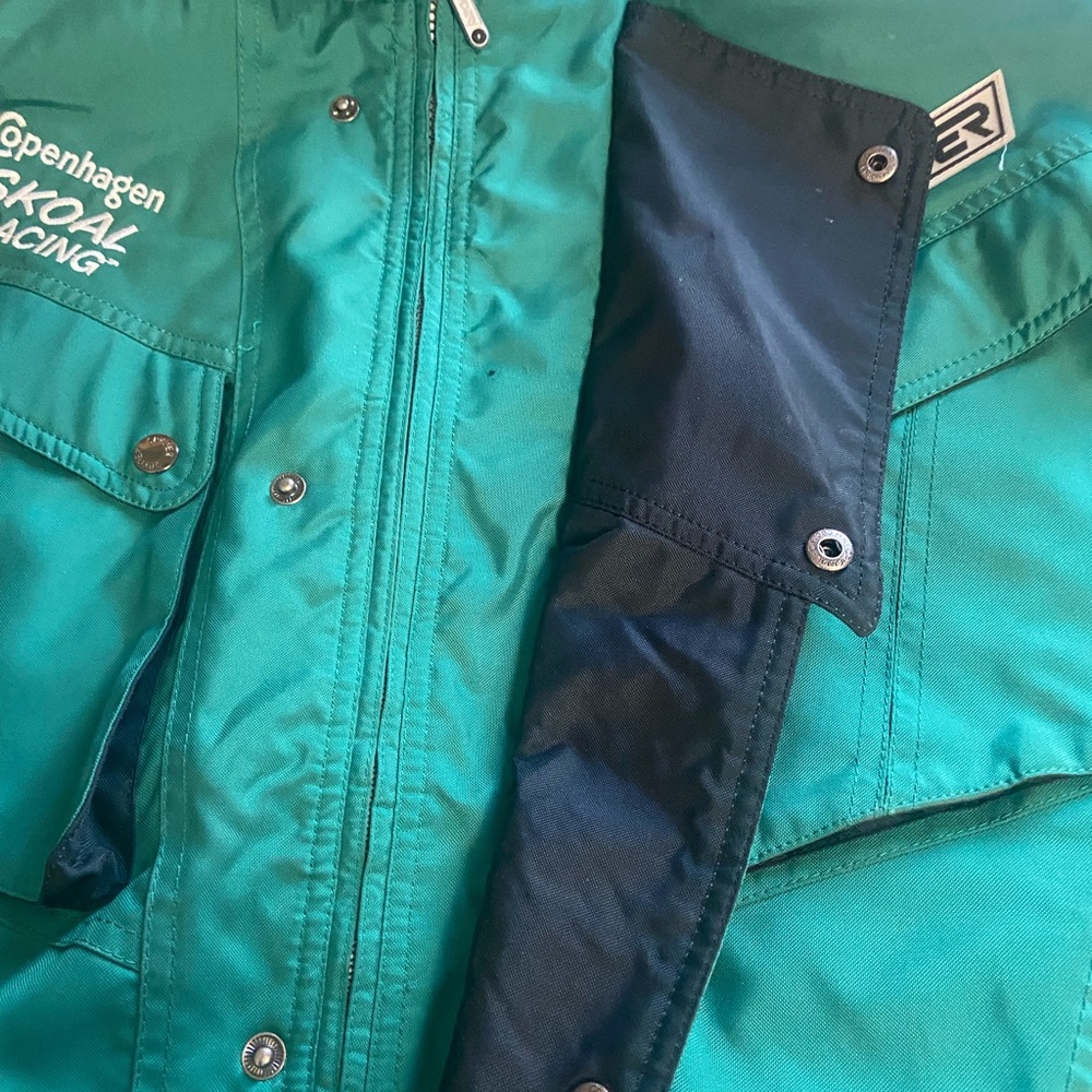 Vintage Spyder Sz L Men's Green Performance Jacket/ Ski Jacket - Picture 8 of 16